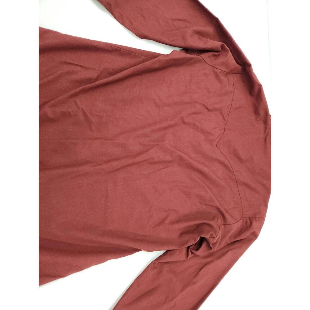 Vintage Men’s Medium Chute Red Maroon Western Pearl Snap Embroidered Wagon Shirt - Picture 15 of 15